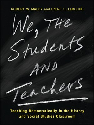cover image of We, the Students and Teachers